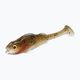 Mikado Real Fish 4 бр. кафява гумена примамка PMRFP-9.5-RUFFE