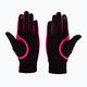 Дамски ръкавици за бягане Viking Runway black/pink 140/18/2740 2