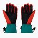 Мъжки ски ръкавици Viking Brother Louis зелено/червено 110/24/6226 2