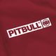 Мъжко яке Pitbull West Coast Athletic Logo с качулка от найлон в цвят Burgundy 5