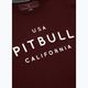 Pitbull West Coast мъжка тениска Usa Cal burgundy 4