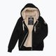 Pitbull Sherpa Ruffina Hooded Zip дамски суитшърт черен 3