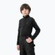 Детска поларна блуза 4F черен HJZ22-JBIMP001