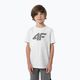 Детска тениска 4F HJZ22-JTSM002 бяла