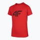 Детска тениска 4F HJZ22-JTSM002 червена 3