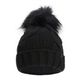 Зимна шапка за жени 4F черна H4Z22-CAD010 2