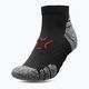 Мъжки тренировъчни чорапи 4F H4Z22-SOM001 сиво-червени 8