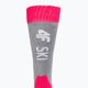 Детски ски чорапи 4F F028 сиво-розови 4FJAW22UFSOF028 4
