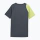 Мъжка тениска за тренировки 4F сиво-зелена 4FSS23TFTSM405-45S 2