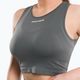 Горна част за тренировка за жени Gym Glamour Tied Silver Grey 444 4