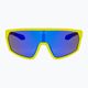 Детски слънчеви очила GOG Flint матово неоново жълто/черно/полихроматично синьо 3