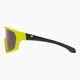 Детски слънчеви очила GOG Flint матово неоново жълто/черно/полихроматично синьо 4