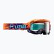 Оранжеви/прозрачни очила за колоездене Leatt Velocity 4.5