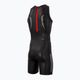 Мъжки неопренов слой ZONE3 Kneeskin Triathlon Foam Baselayer black/red 2