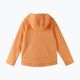 Детска блуза с качулка от полар Reima Haave оранжева 5200120A-2690 3