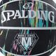 Spalding Мраморна баскетболна топка черна 84405Z 3