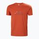 Helly Hansen Nord Graphic мъжка риза за трекинг оранжева 62978_308 5