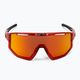 Bliz Fusion S3 прозрачни червени / кафяви червени мулти 52305-44 очила за колоездене 4
