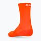 Чорапи за колоездене POC Fluo Mid fluorescent orange 2