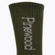 Pinewood Coolmax Medium трекинг чорапи 2 чифта зелени 4