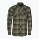 Мъжка риза Pinewood Lumbo в цвят маслина/кафяв велур 5