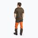 Мъжки панталони с мембрана Pinewood Abisko b.orange/mossgreen 3