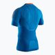 Мъжка тениска за бягане X-Bionic Invent 4.0 Run Speed teal blue/curcuma orange 2