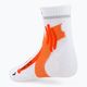 Мъжки чорапи за бягане X-Socks Marathon 4.0 U orange and white RS11S19U-W017 2