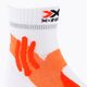 Мъжки чорапи за бягане X-Socks Marathon 4.0 U orange and white RS11S19U-W017 3