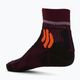 Мъжки чорапи за трекинг X-Socks Trail Run Energy burgundy-orange RS13S19U-O003 2