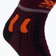 Мъжки чорапи за трекинг X-Socks Trail Run Energy burgundy-orange RS13S19U-O003 3