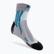 X-Socks Run Speed Two сиво-черни чорапи за бягане RS16S19U-G004 2