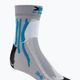 X-Socks Run Speed Two сиво-черни чорапи за бягане RS16S19U-G004 4