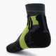 Мъжки чорапи за бягане X-Socks Marathon green-grey RS11S19U-G146 2