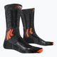 X-Socks Trek X Merino grey duo melange/x-orange/black чорапи за трекинг 5