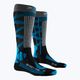Дамски чорапи за ски X-Socks Ski Rider 4.0 сиви XSSSKRW19W 4