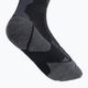 X-Socks Ski Silk Merino 4.0 черни/тъмно сиви чорапи с меланж 3