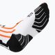 Мъжки чорапи за бягане X-Socks Run Speed Two 4.0 arctic white/trick orange 3