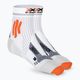 Мъжки чорапи за бягане X-Socks Marathon Energy 4.0 arctic white/trick orange