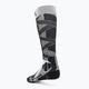 Дамски ски чорапи X-Socks Ski Rider 4.0 grey melange/opal black 2