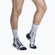 Мъжки чорапи за бягане X-Socks Trailrun Perform Crew pearl grey/charcoal 3