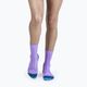 Дамски чорапи за бягане X-Socks Trailrun Discover Crew Orchid/sunset blue 3
