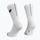 ASSOS R S9 2P бели чорапи за колоездене 2