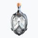 SEAC Libera черна/оранжева пълнолицева маска за гмуркане с шнорхел 2
