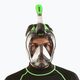 SEAC Magica сива прозрачна/зелена лайм маска за гмуркане с шнорхел 7