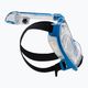 Целолицева маска за гмуркане с шнорхел Cressi Duke Dry blue XDT000020 3