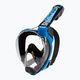 Cressi Duke Dry пълнолицева маска за гмуркане с шнорхел черна/синя XDT005020 5