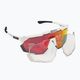 SCICON Aeroshade Kunken white gloss/scnpp multimirror red очила за колоездене EY31060800