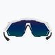 SCICON Aeroshade Kunken white gloss/scnpp multimirror blue очила за колоездене EY31030800 5