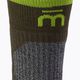 Mico Medium Weight Trek Crew Extra Dry тъмно сиви чорапи за трекинг CA03058 3